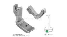 Pätka na všívanie kedru pre šijacie stroje, ľavá 4.8mm P69L3/16 [36069L 3/16]